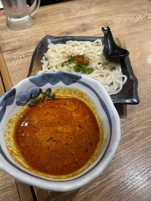 辛シビ坦々つけ麺 獄激辛