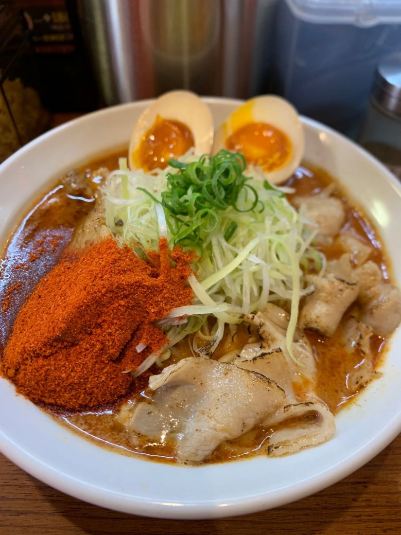 辛口炙り肉ソバ『味噌』 レベル4