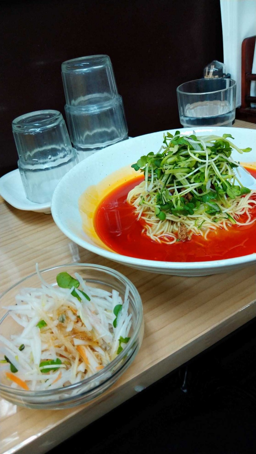 冷やし担々麺 ピリリ