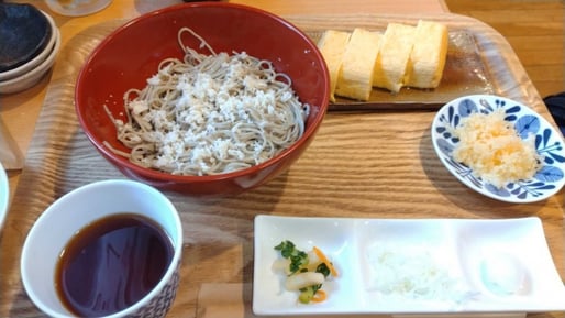 山わさびかけ十割舞そば