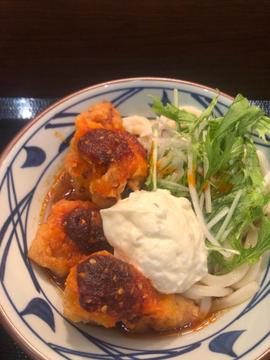辛タル鶏天ぶっかけ