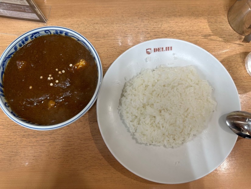 コルマカレー 通常⭐︎３つにベリベリーホットとして⭐︎6つにして食す