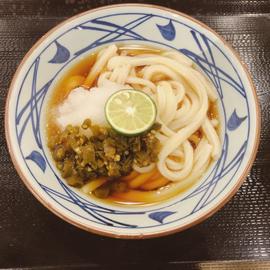 青唐おろしぶっかけうどん 冷