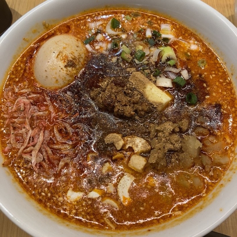 白胡麻坦々麺 10辛、5痺