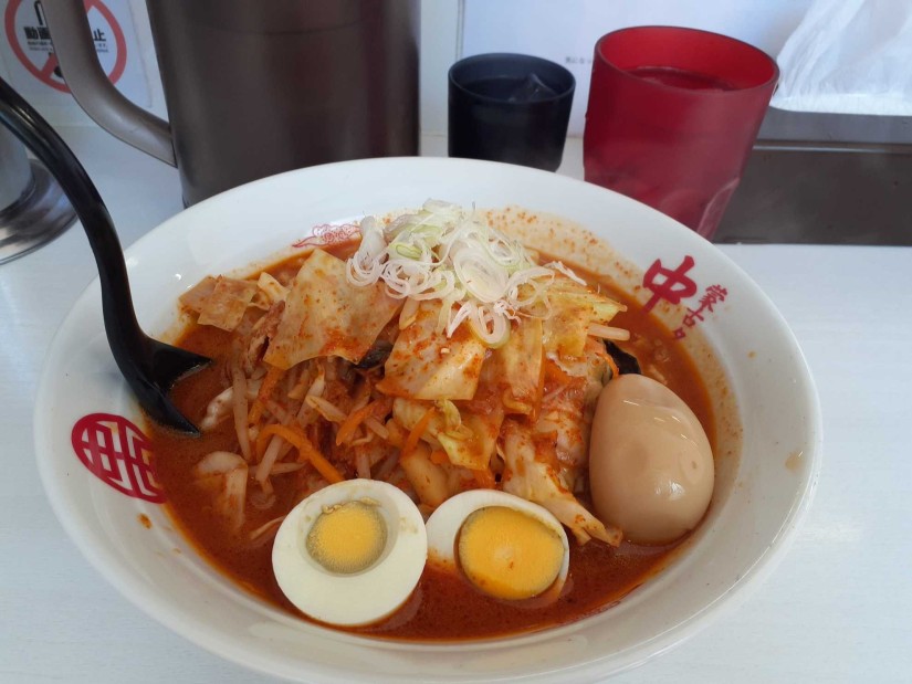 五目味噌タンメン 辛さ8(辛さ２倍)