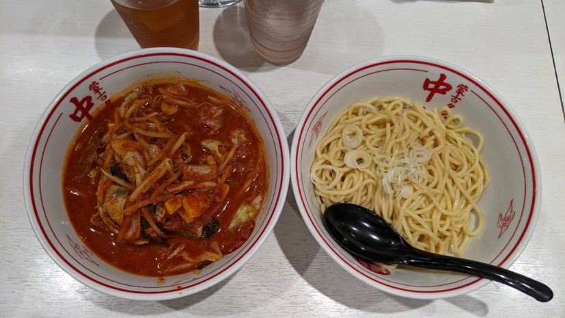 冷やし味噌󠄀やさい 10辛✕🌶🌶🌶🌶🌶倍(MAX)