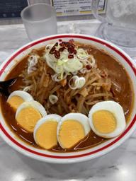 極味噌汁卵麺 7辛