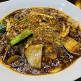 やわらか牛角肉のピリ辛クミン炒め