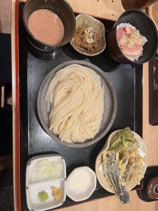 もりうどん 坦々肉味噌