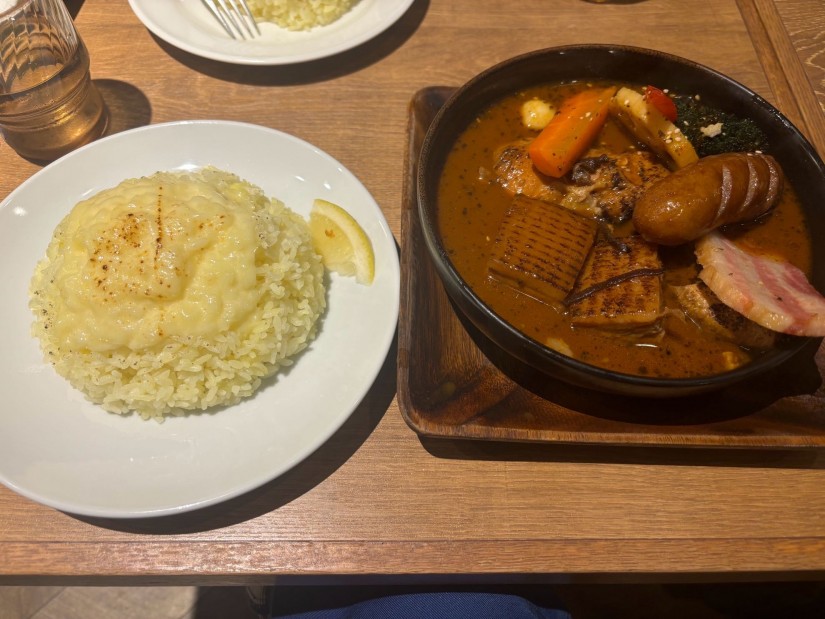 肉祭り!!GARAKUスペシャルスープカレー 7辛