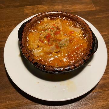 激辛ヤゲン軟骨のアヒージョ