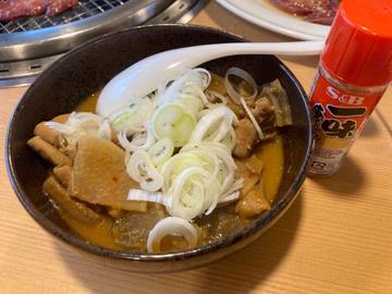 辛口豚もつ煮