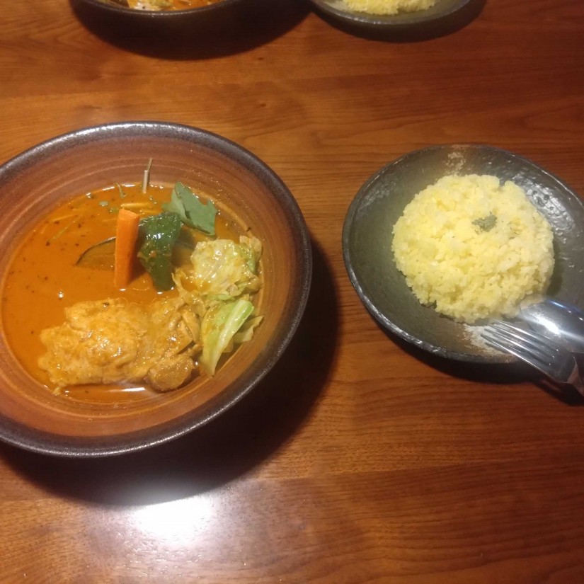 やわらか骨無しチキンスープカレー 49辛