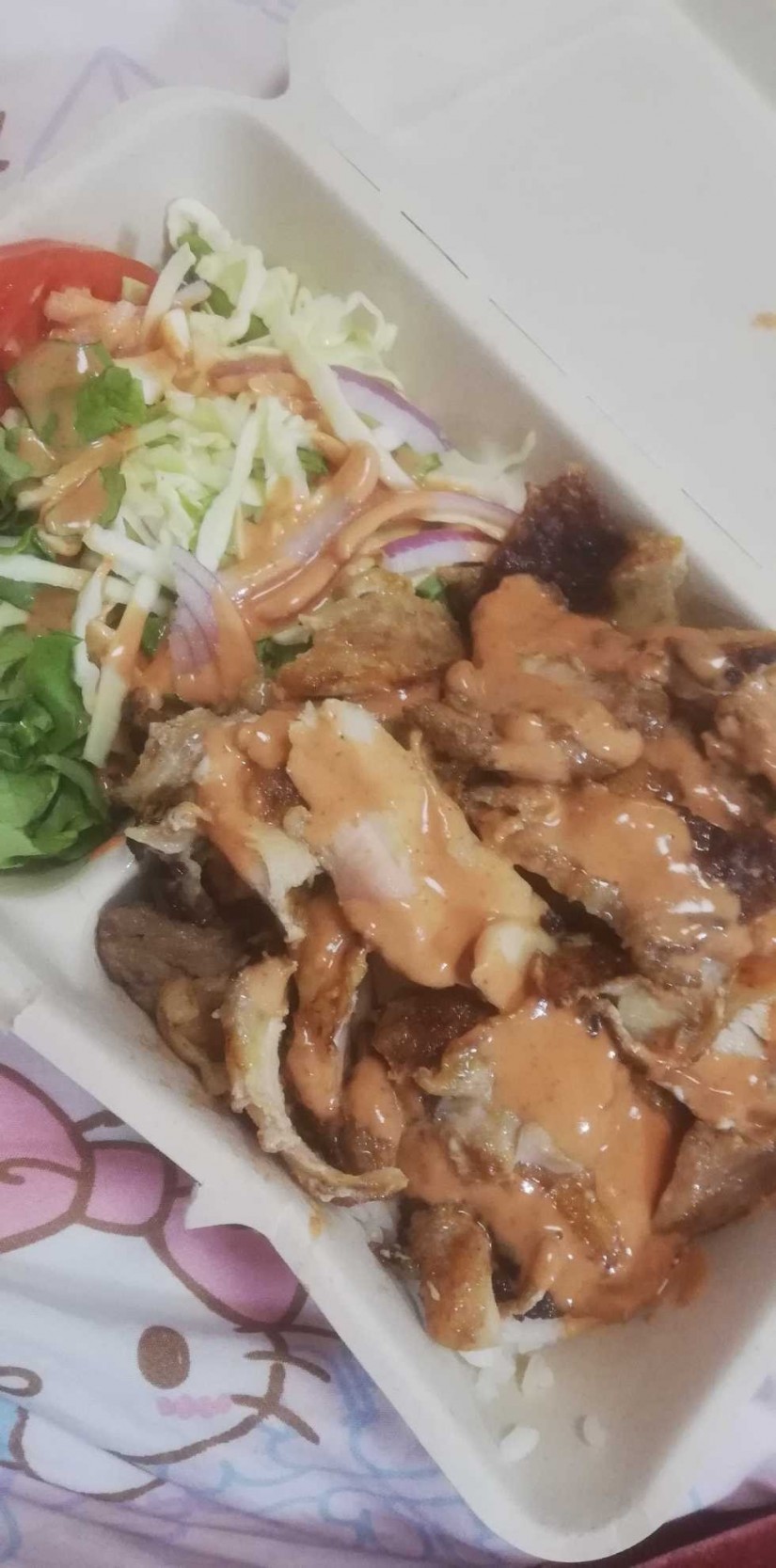 ケバブライス丼 辛口