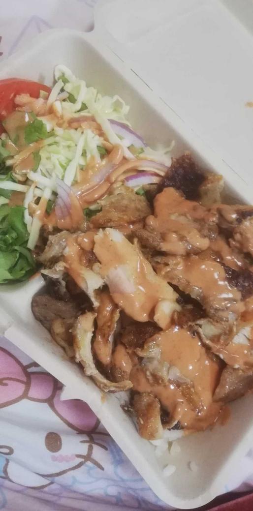 ケバブライス丼 辛口