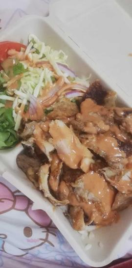 ケバブライス丼 辛口
