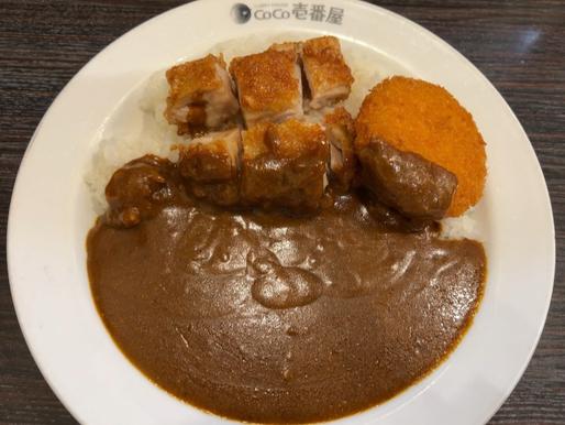 ポークカレー（パリパリチキン、クリームコロッケトッピング） 15辛