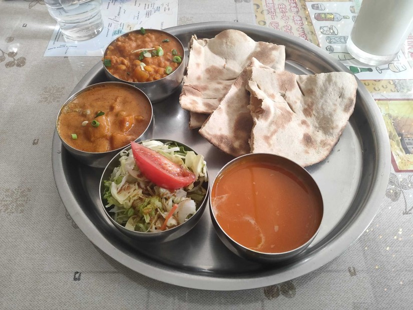 ヘルシー野菜カレーセット very hot