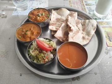 ヘルシー野菜カレーセット very hot