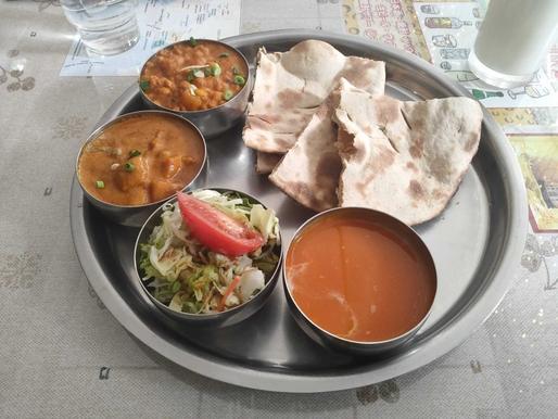 ヘルシー野菜カレーセット very hot