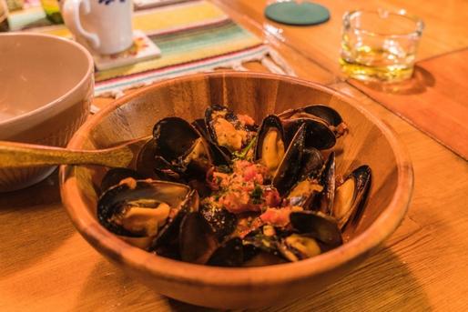 トペコンヒーロー ムール貝トマト煮(仮)