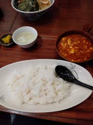 激辛麻婆豆腐定食 激辛