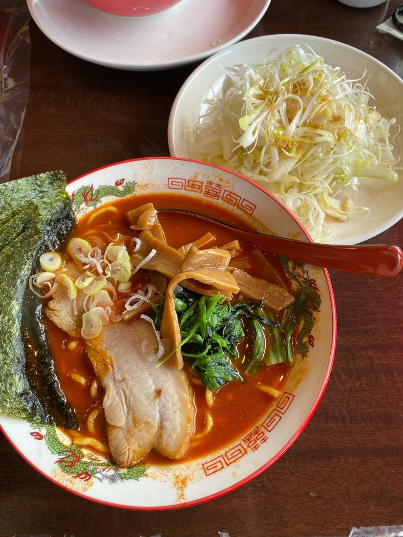 ねぎドラゴンラーメン 30倍どっかん 救急車の準備OK