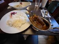 極辛カレーライスとロールキャベツシチュー