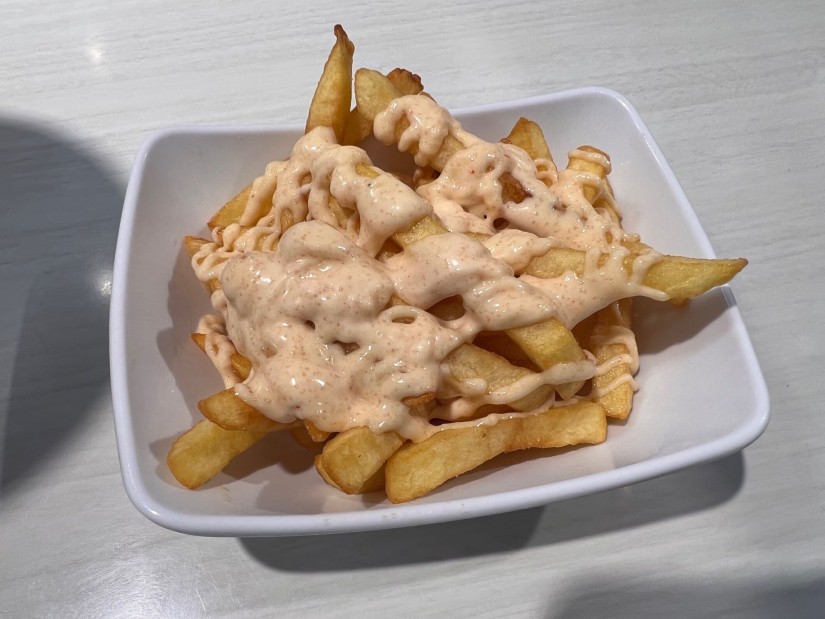 大盛めんたいマヨポテト ピリ辛