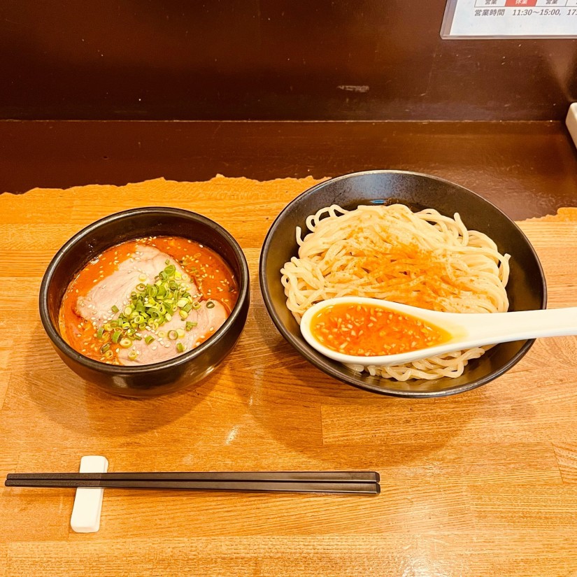 辛いつけ麺 5辛