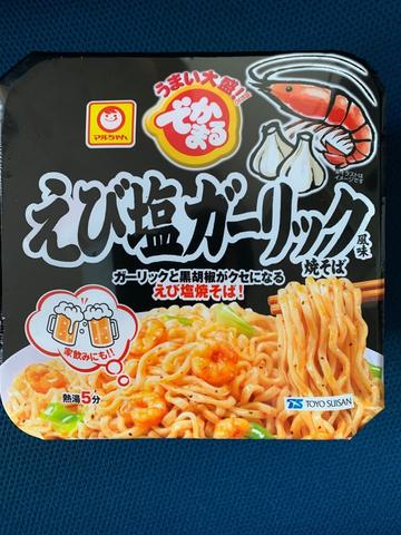 マルちゃん えび塩ガーリック風味 焼そば