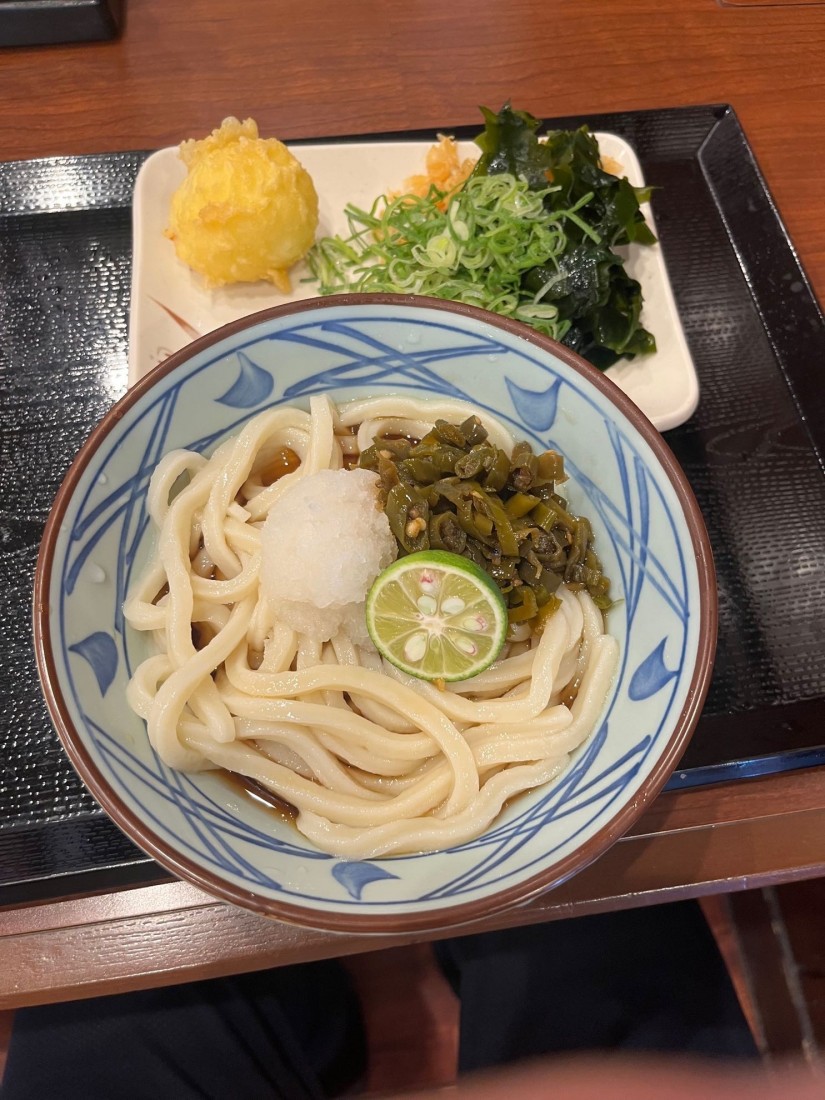 青唐おろしぶっかけうどん