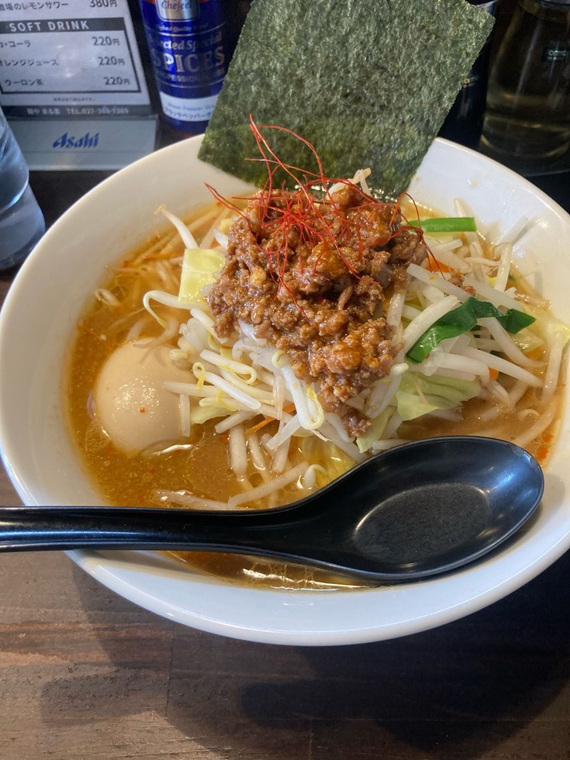 野菜たっぷり辛味噌ラーメン