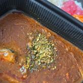 SABAとごぼうのスパイスカレー 8辛