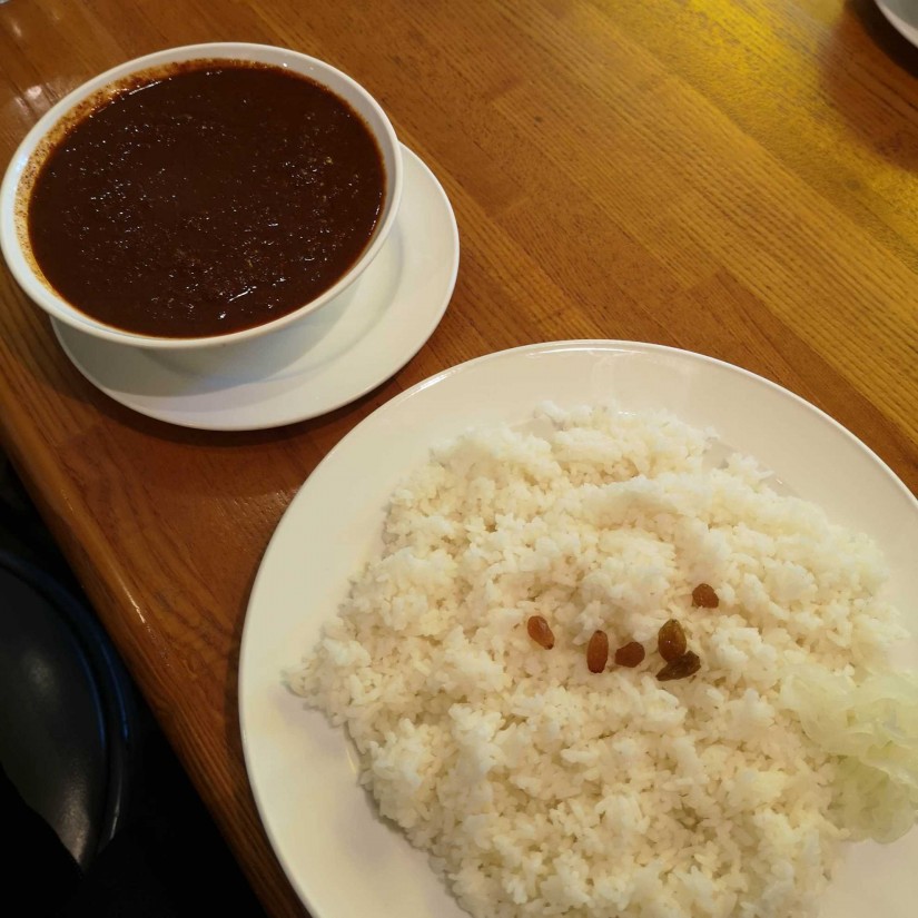 ポークカレー ホット辛め