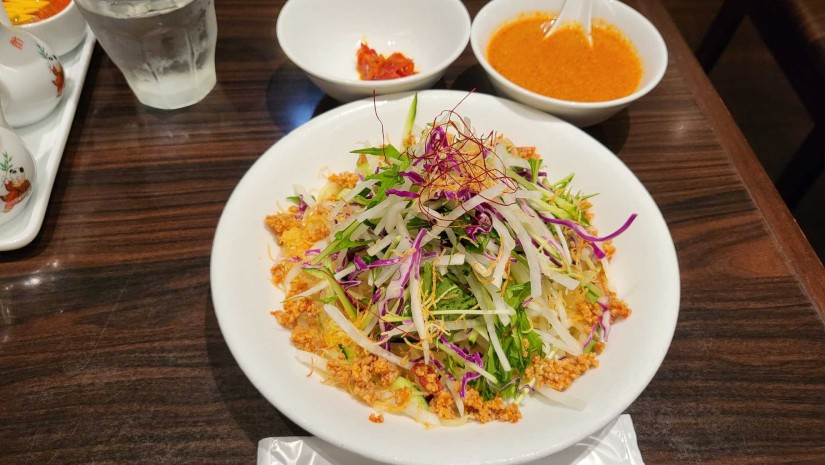 担々冷麺辛さ増し