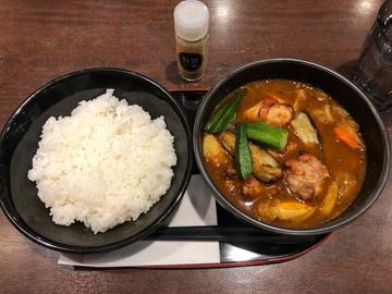 ローストチキンスープカレー 4辛