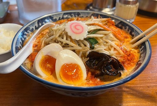 味玉辛タンメン 激辛