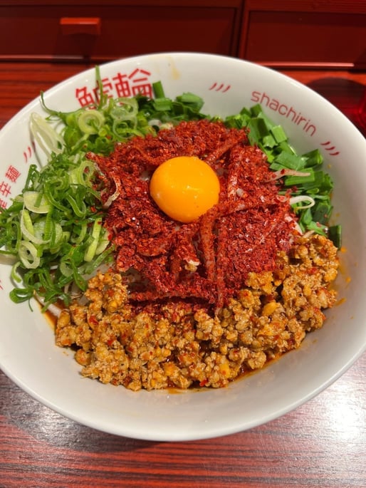 旨辛赤まぜそば 3辛