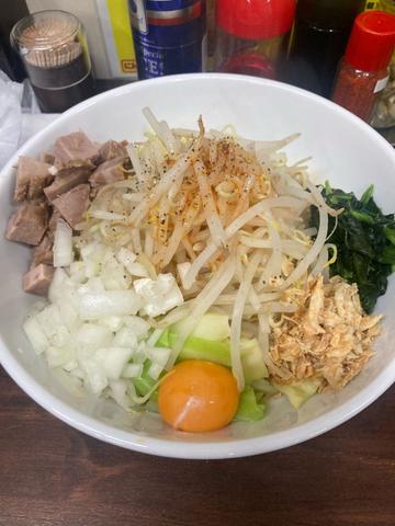 辛いまぜそば