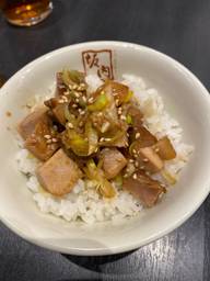 わさび醤油の焼豚ご飯（ミニ）