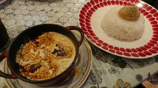 激辛キーマ&チキン ハーフ&ハーフ