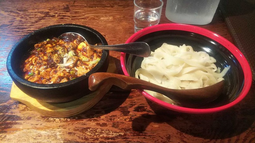 麻婆刀削麺 辛め