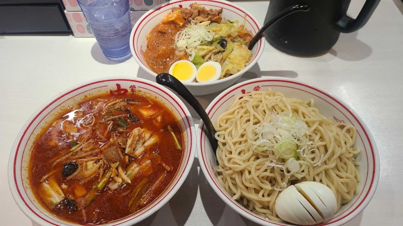 冷やし味噌やさい3倍