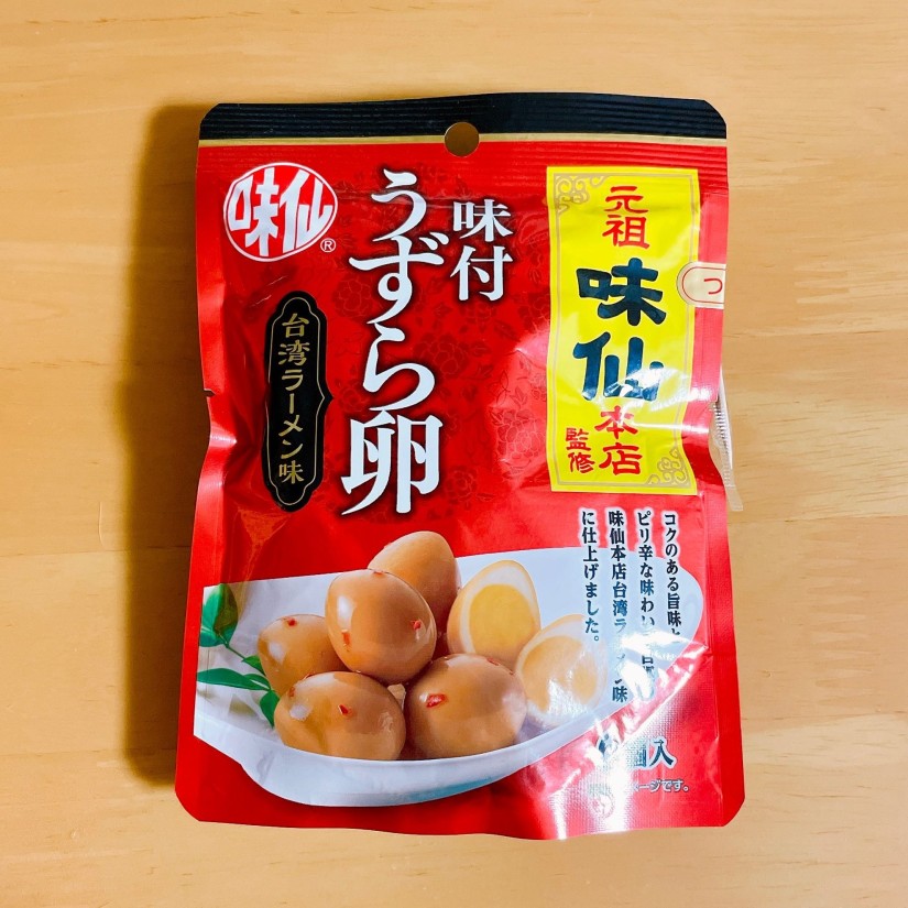 味付うずら卵 台湾ラーメン味