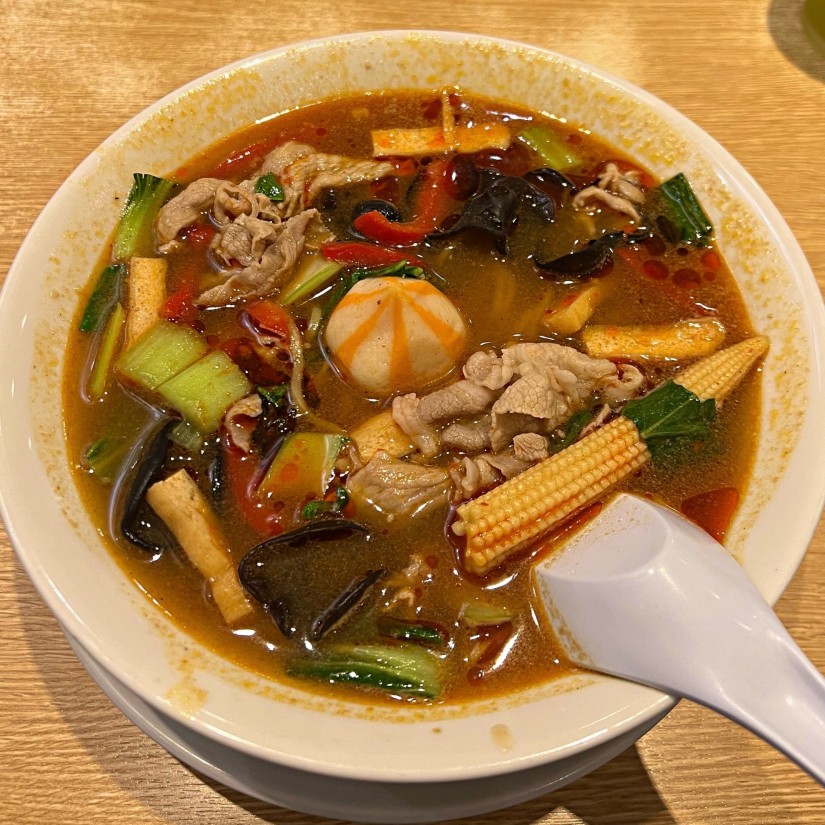 麻辣湯麺 2辛