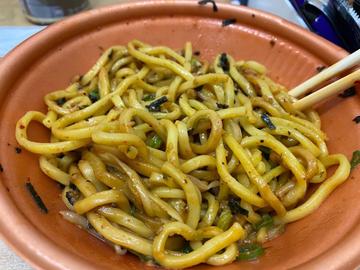 辛旨だれが決め手！汁なし台湾風まぜそば