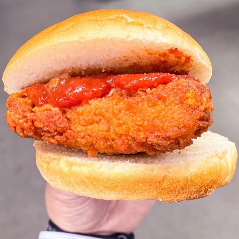 サルサフライドチキンバーガー 🌶️🌶️