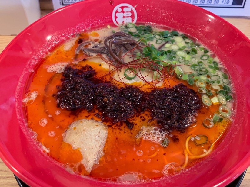 辛辛ラーメン (一番辛くとお願い)