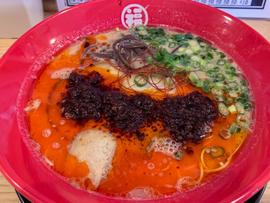辛辛ラーメン (一番辛くとお願い)